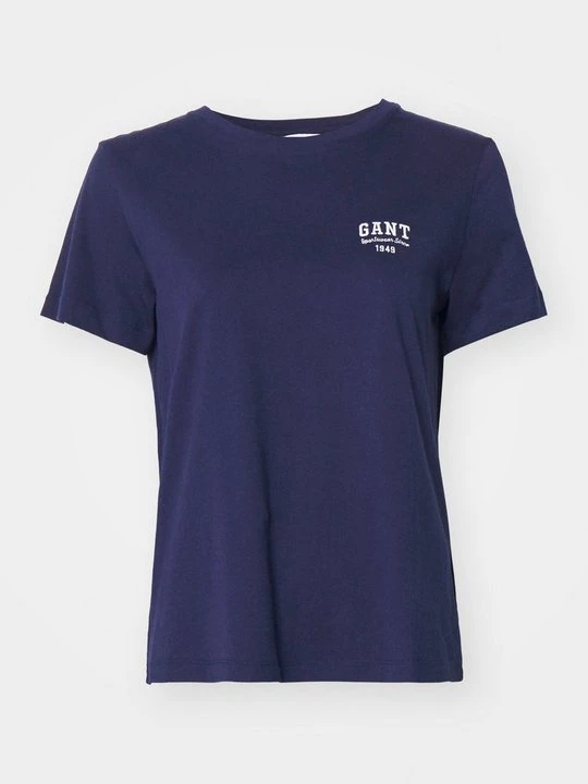 Zdjęcie produktu T-shirt basic Gant granatowy