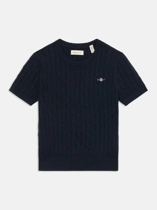 Zdjęcie produktu T-shirt basic Gant granatowy