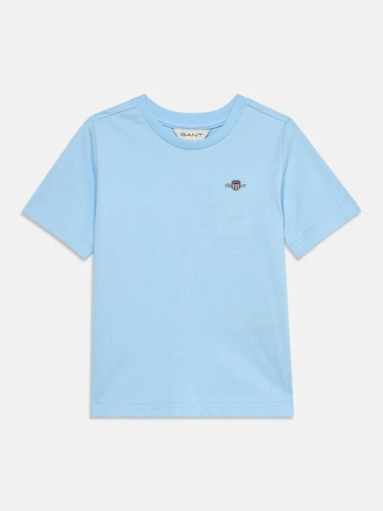 Zdjęcie produktu T-shirt basic Gant jasnoniebieski