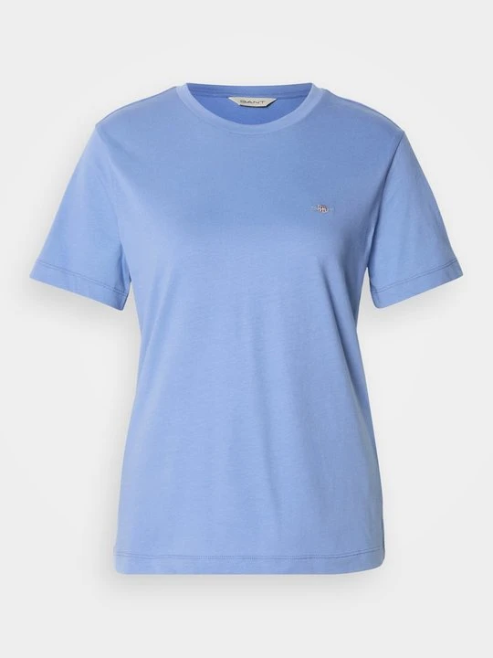 Zdjęcie produktu T-shirt basic Gant jasnoniebieski