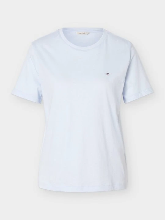 Zdjęcie produktu T-shirt basic Gant jasnoniebieski
