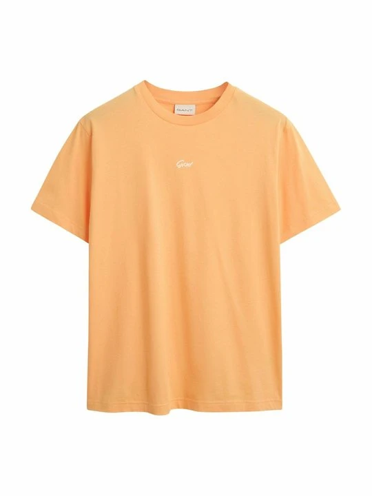 Zdjęcie produktu T-shirt basic Gant pomarańczowy