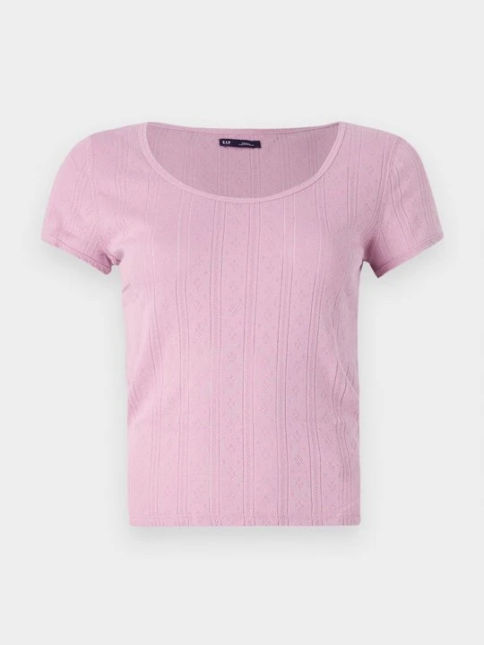 Zdjęcie produktu T-shirt basic GAP różowy