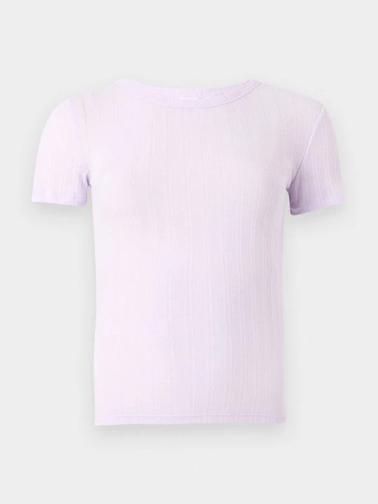 Zdjęcie produktu T-shirt basic GAP liliowy