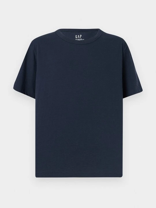 Zdjęcie produktu T-shirt basic GAP granatowy
