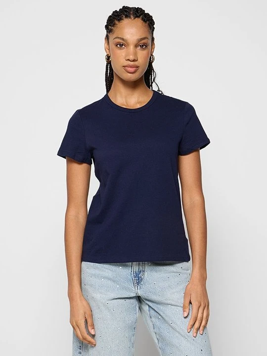 Zdjęcie produktu T-shirt basic GAP granatowy