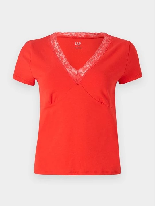 Zdjęcie produktu T-shirt basic GAP czerwony