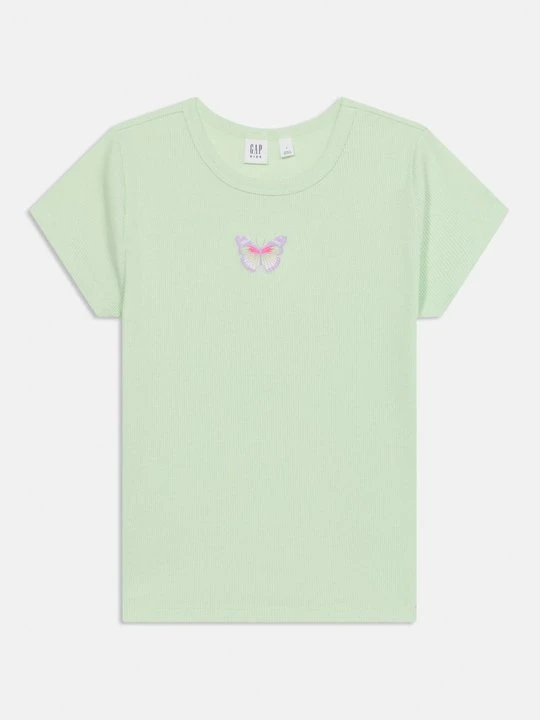 Zdjęcie produktu T-shirt basic GAP jasnozielony