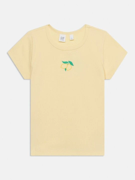 Zdjęcie produktu T-shirt basic GAP żółty