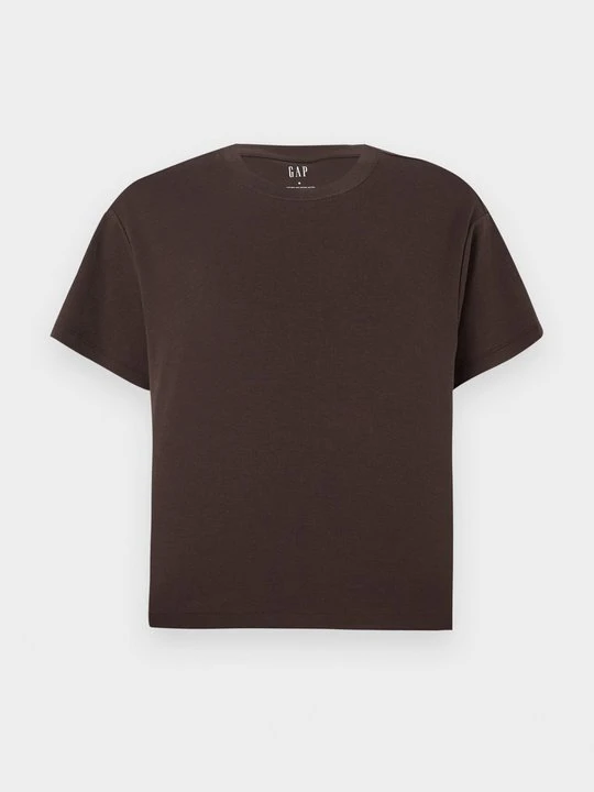 Zdjęcie produktu T-shirt basic GAP brązowy
