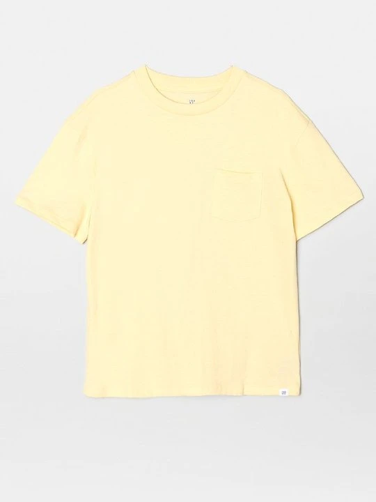 Zdjęcie produktu T-shirt basic GAP ciemnożółty