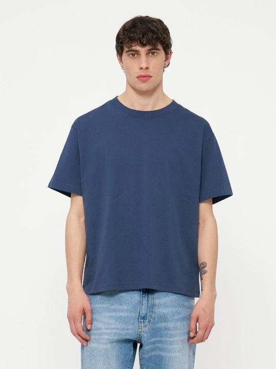 Zdjęcie produktu T-shirt basic GAP granatowy
