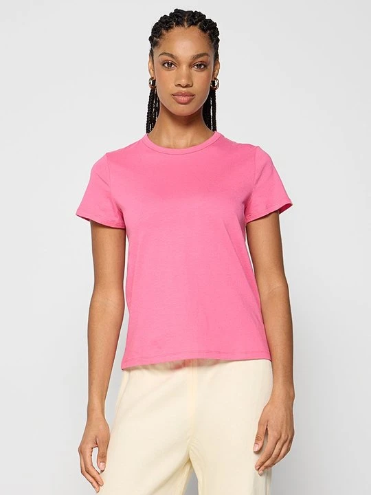 Zdjęcie produktu T-shirt basic GAP różowy