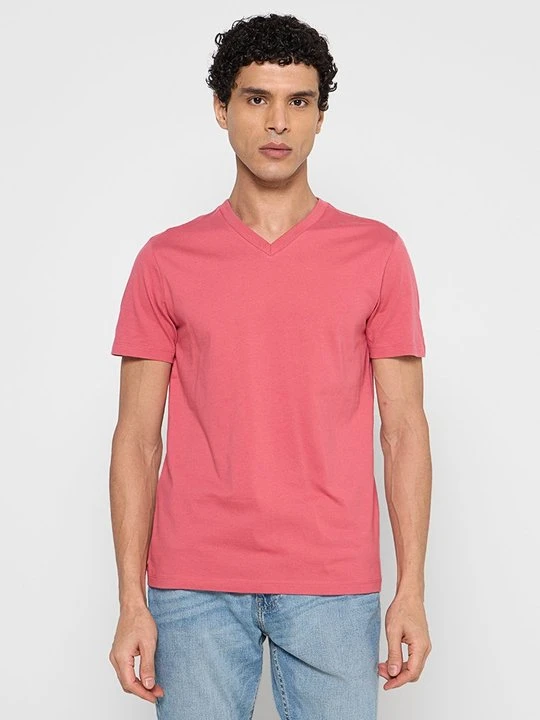 Zdjęcie produktu T-shirt basic GAP jasnoczerwony