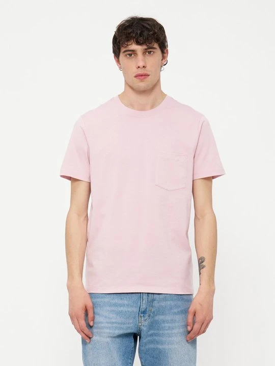 Zdjęcie produktu T-shirt basic GAP jasnoróżowy