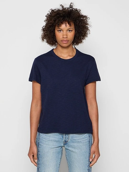 Zdjęcie produktu T-shirt basic GAP granatowy