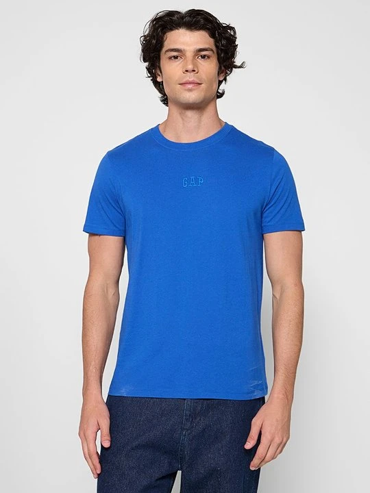 Zdjęcie produktu T-shirt basic GAP granatowy