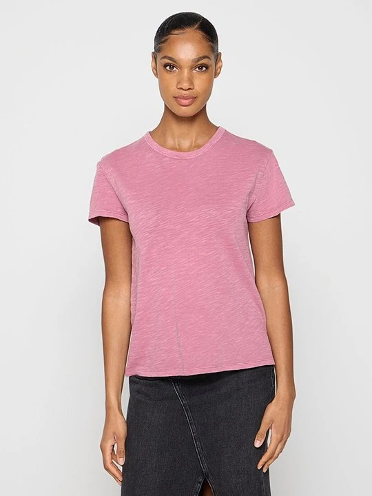 Zdjęcie produktu T-shirt basic GAP jasnoróżowy
