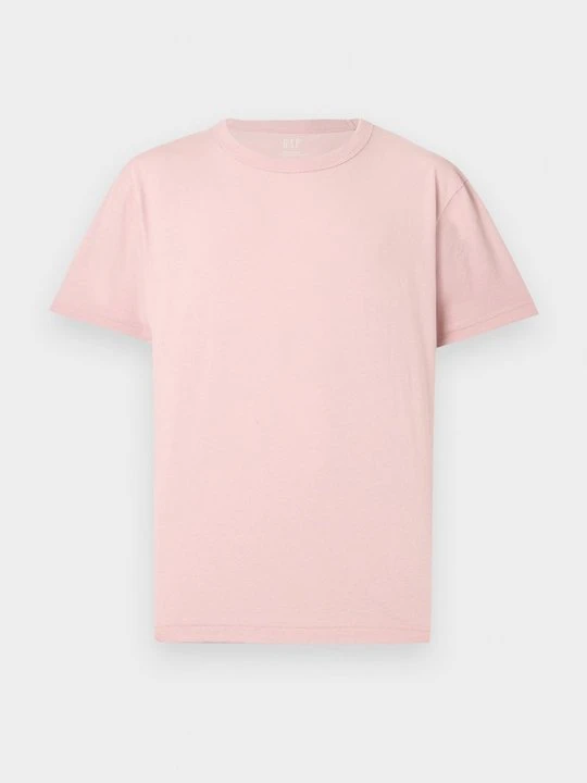 Zdjęcie produktu T-shirt basic GAP jasnoróżowy