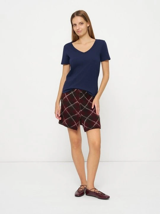 Zdjęcie produktu T-shirt basic GAP granatowy