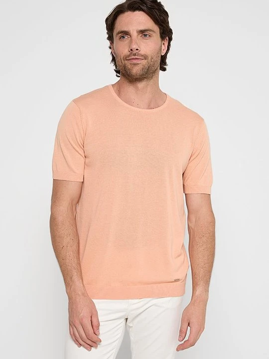 Zdjęcie produktu T-shirt basic Gaudi morelowy