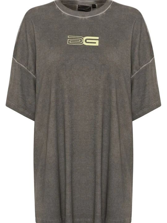 Zdjęcie produktu T-shirt basic Gestuz ciemnoszary