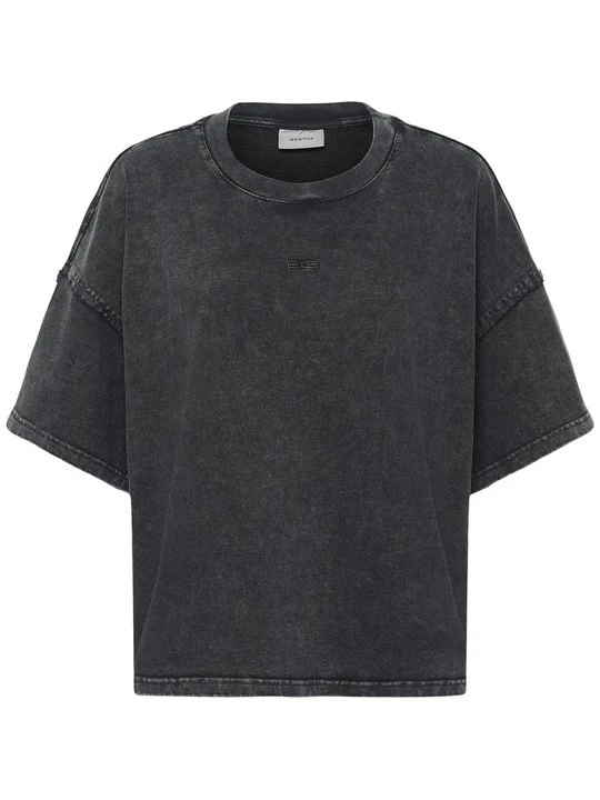 Zdjęcie produktu T-shirt basic Gestuz ciemnoszary