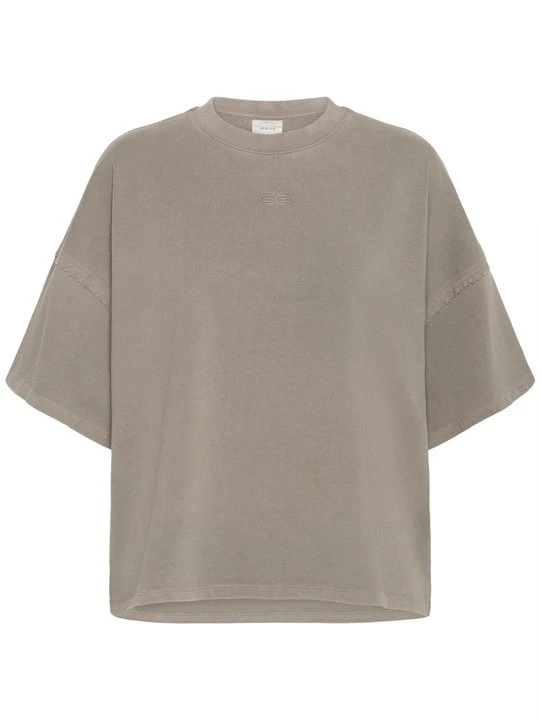 Zdjęcie produktu T-shirt basic Gestuz jasnoszary