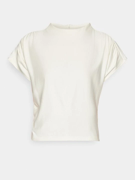 Zdjęcie produktu T-shirt basic Gestuz mleczny