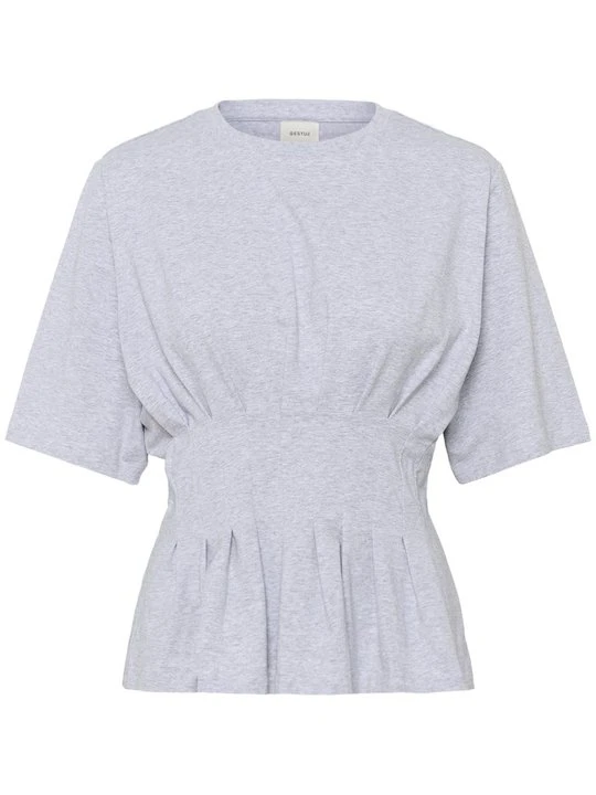Zdjęcie produktu T-shirt basic Gestuz szary