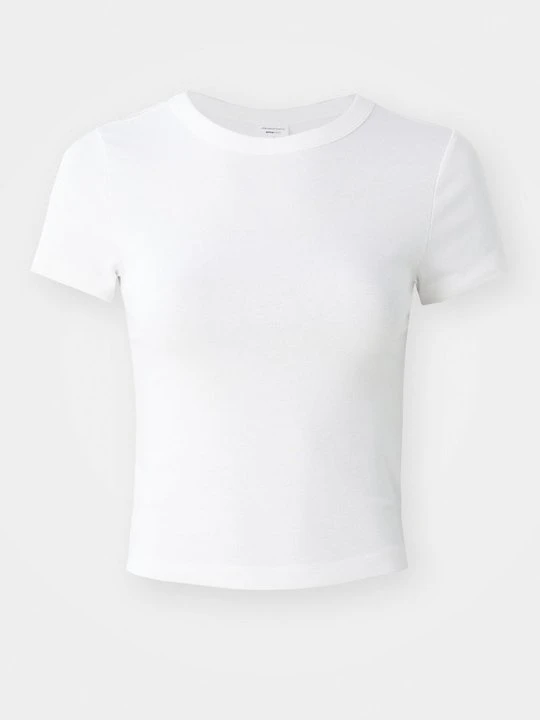 Zdjęcie produktu T-shirt basic Gina Tricot biały