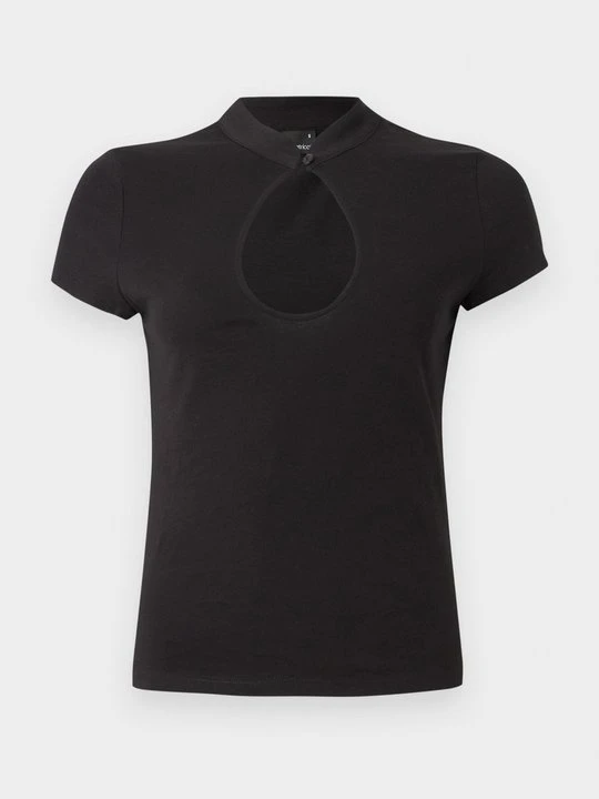 Zdjęcie produktu T-shirt basic Gina Tricot czarny