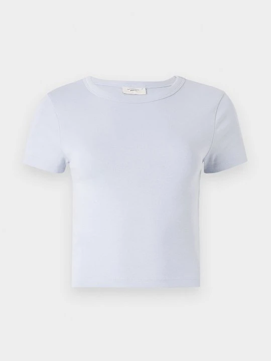 Zdjęcie produktu T-shirt basic Gina Tricot jasnoniebieski