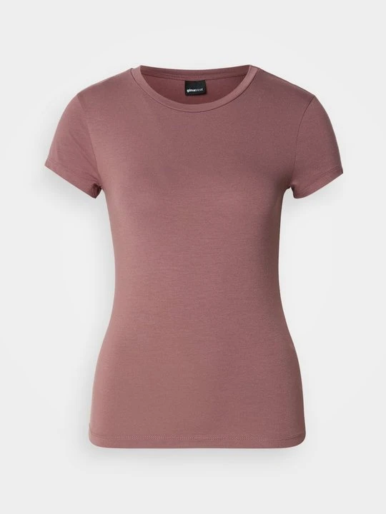 Zdjęcie produktu T-shirt basic Gina Tricot mauve