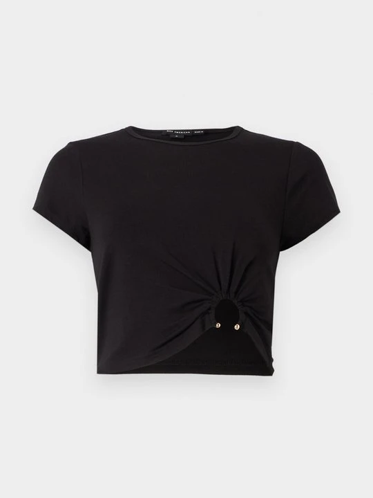 Zdjęcie produktu T-shirt basic Good American czarny