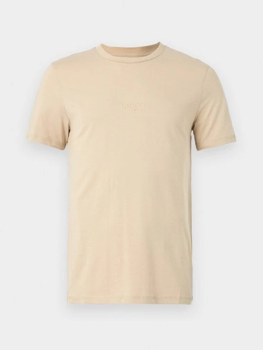 Zdjęcie produktu T-shirt basic Guess beżowy