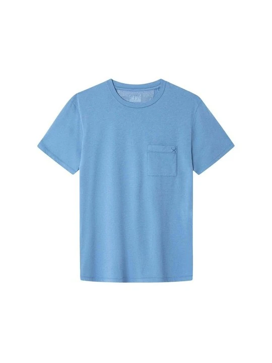Zdjęcie produktu T-shirt basic Hackett London jasnoniebieski