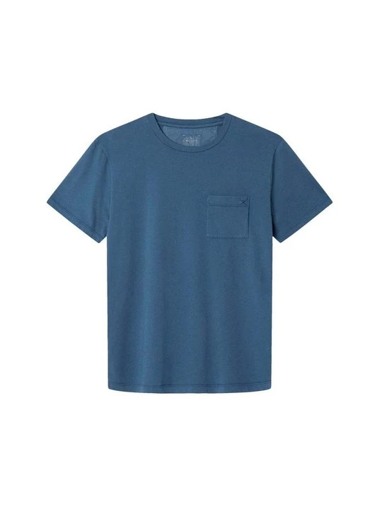 Zdjęcie produktu T-shirt basic Hackett London ciemnoniebieski