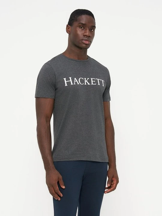 Zdjęcie produktu T-shirt basic Hackett London szary
