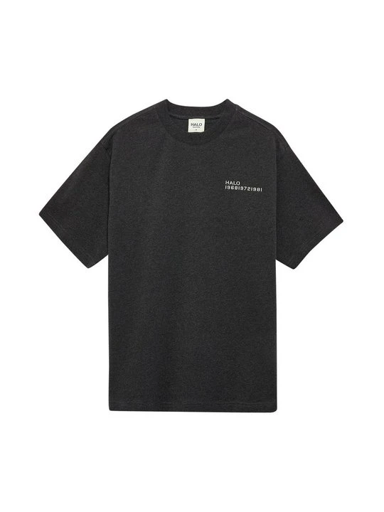 Zdjęcie produktu T-shirt z nadrukiem Halo ciemnoszary