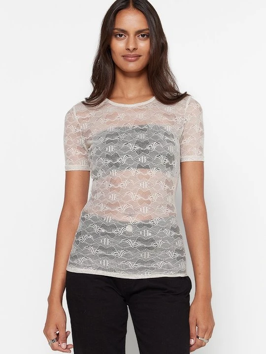 Zdjęcie produktu T-shirt basic Han Kjøbenhavn piaskowy