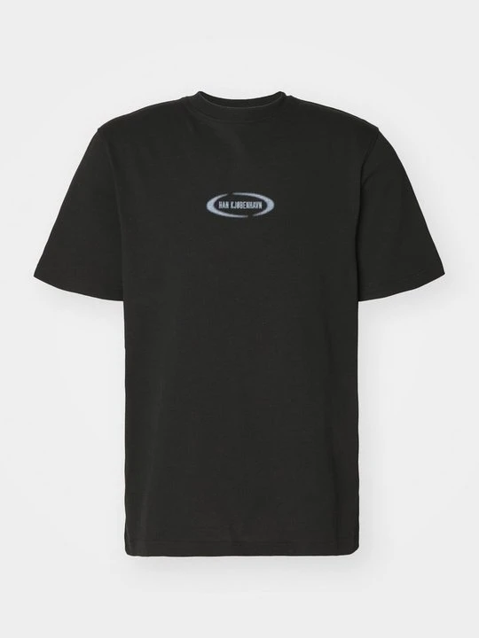 Zdjęcie produktu T-shirt basic Han Kjøbenhavn czarny