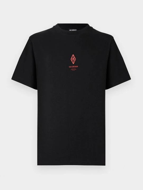 Zdjęcie produktu T-shirt basic Han Kjøbenhavn czarny