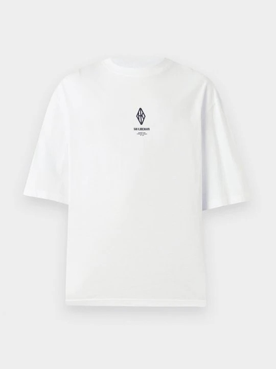 Zdjęcie produktu T-shirt basic Han Kjøbenhavn mleczny
