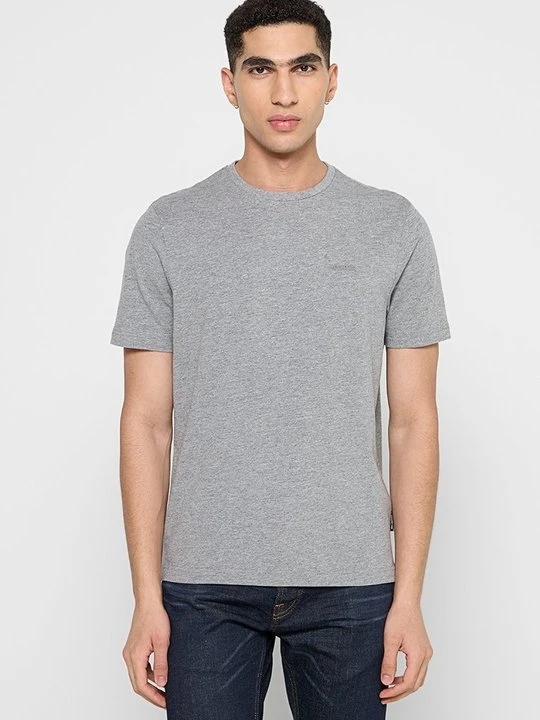 Zdjęcie produktu T-shirt basic HECHTER PARIS szary