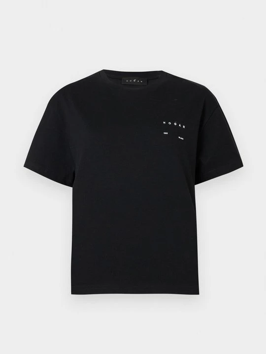 Zdjęcie produktu T-shirt basic Hogan czarny