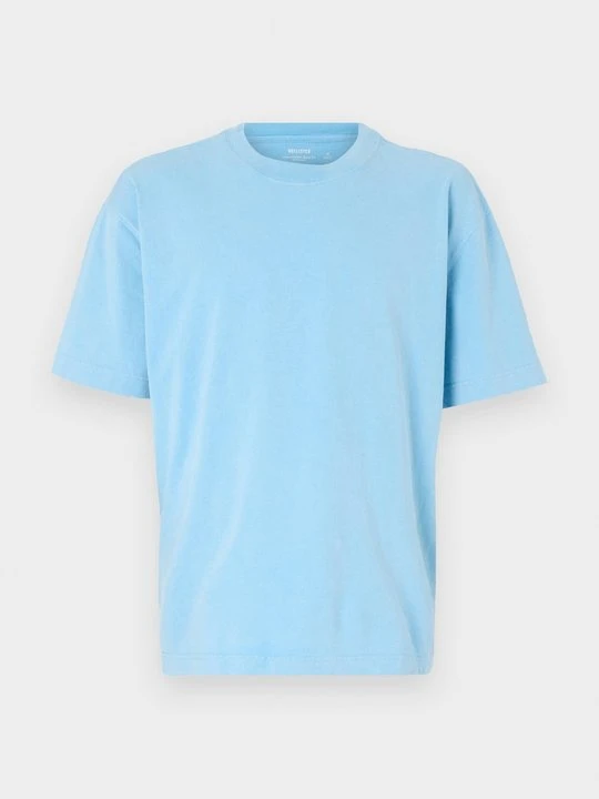 Zdjęcie produktu T-shirt basic Hollister Co. jasnoniebieski
