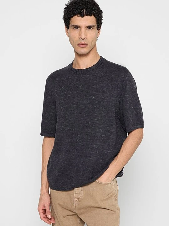 Zdjęcie produktu T-shirt basic Hollister Co. czarny