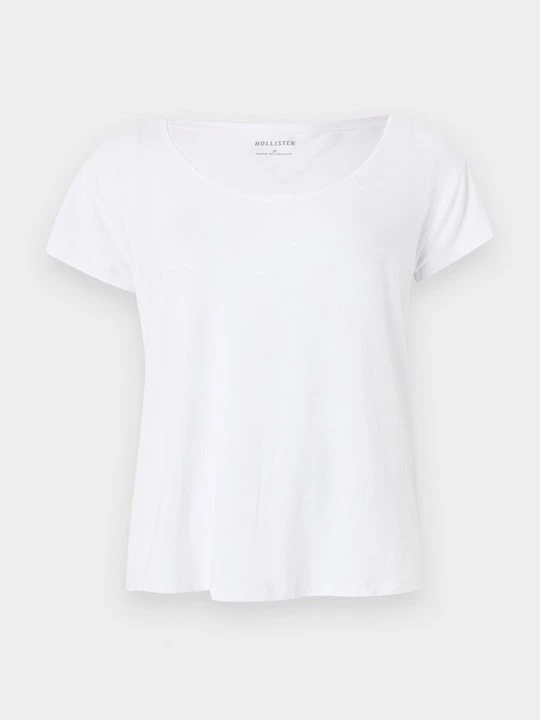 Zdjęcie produktu T-shirt basic Hollister Co. biały