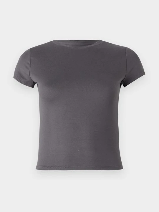 Zdjęcie produktu T-shirt basic Hollister Co. ciemnoszary